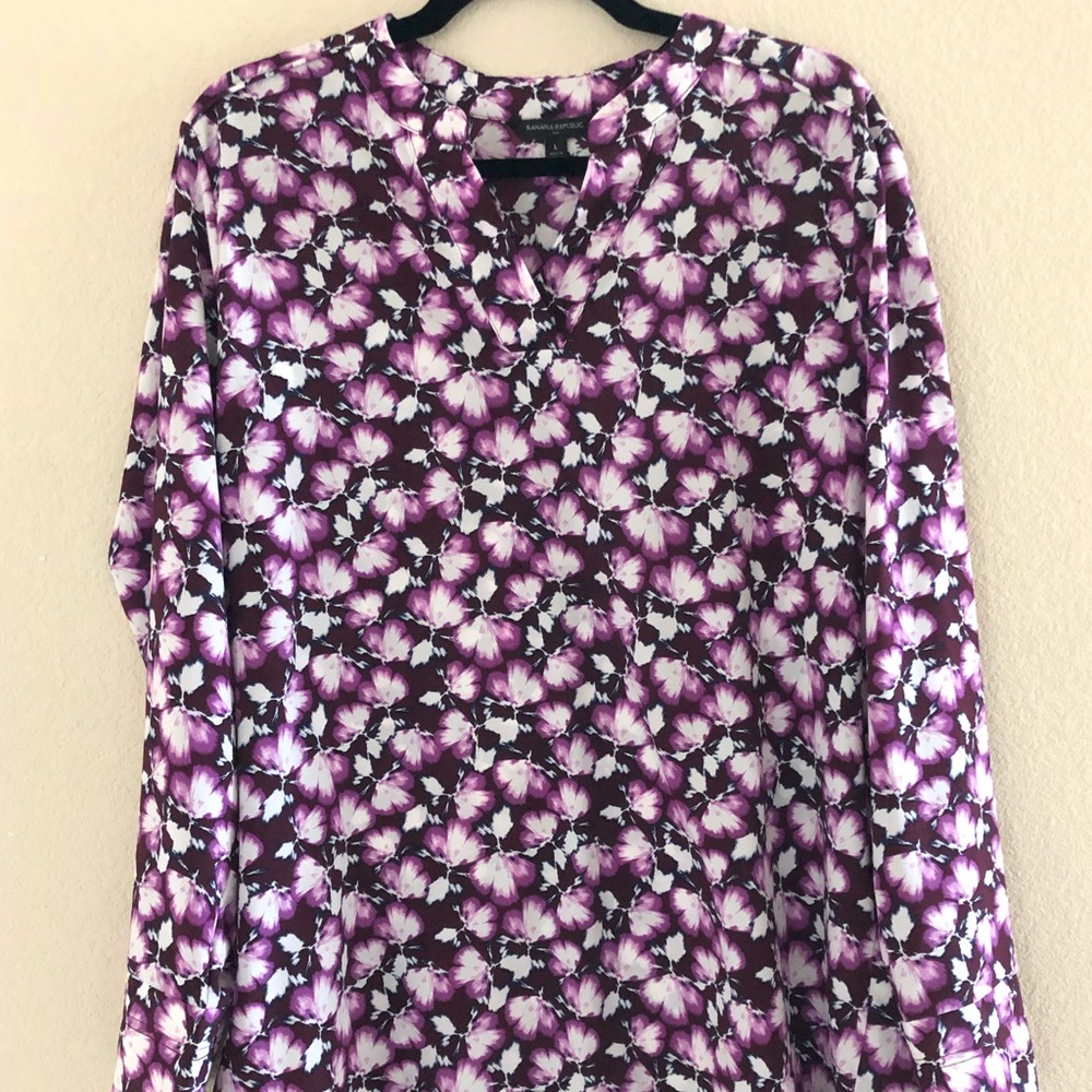 Banana Republic Fall Long Sleeves Blouse